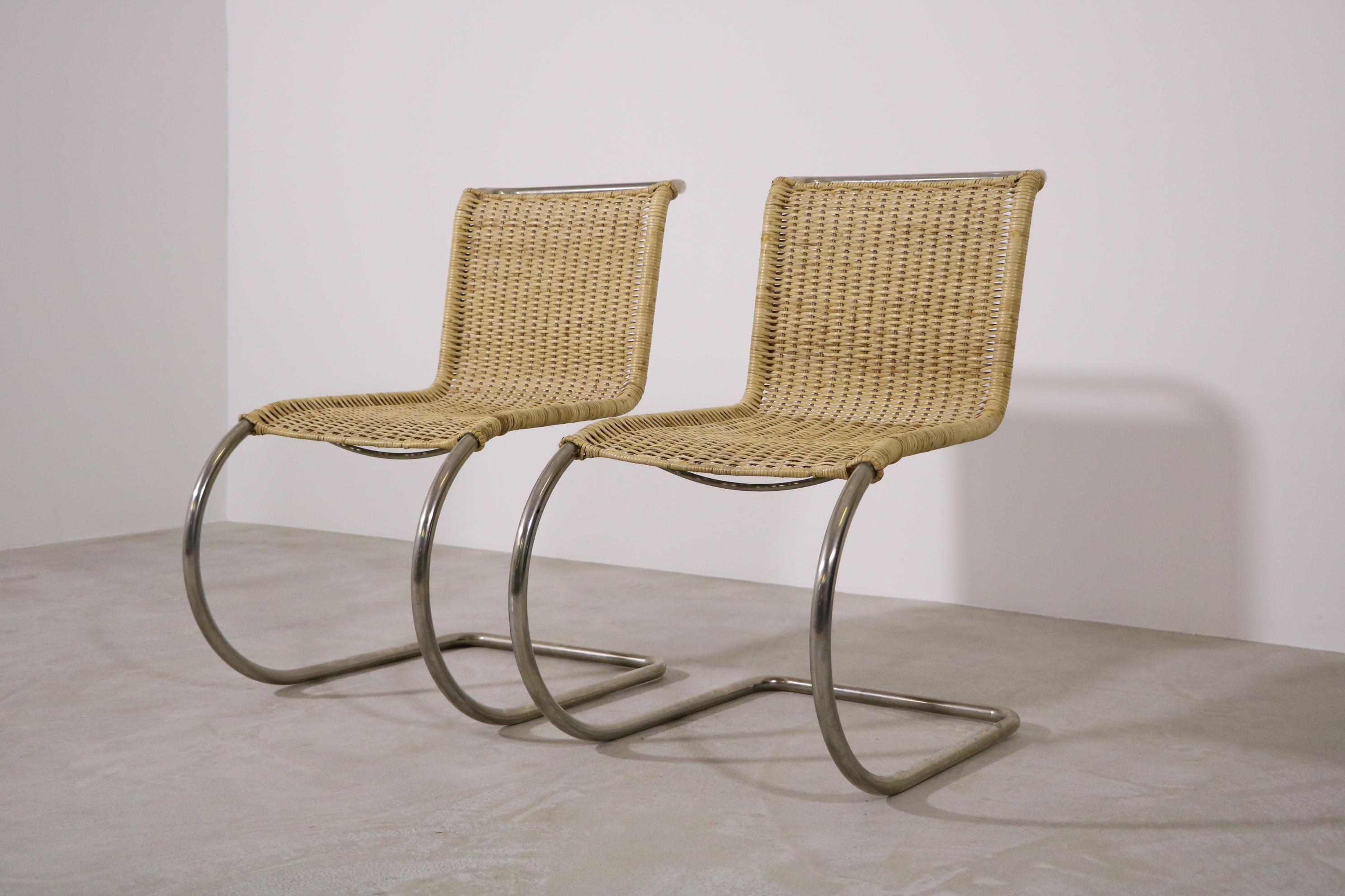 Allemand Deux chaises modèle B 42 produites par Tecta en Allemagne, 1960 en vente
