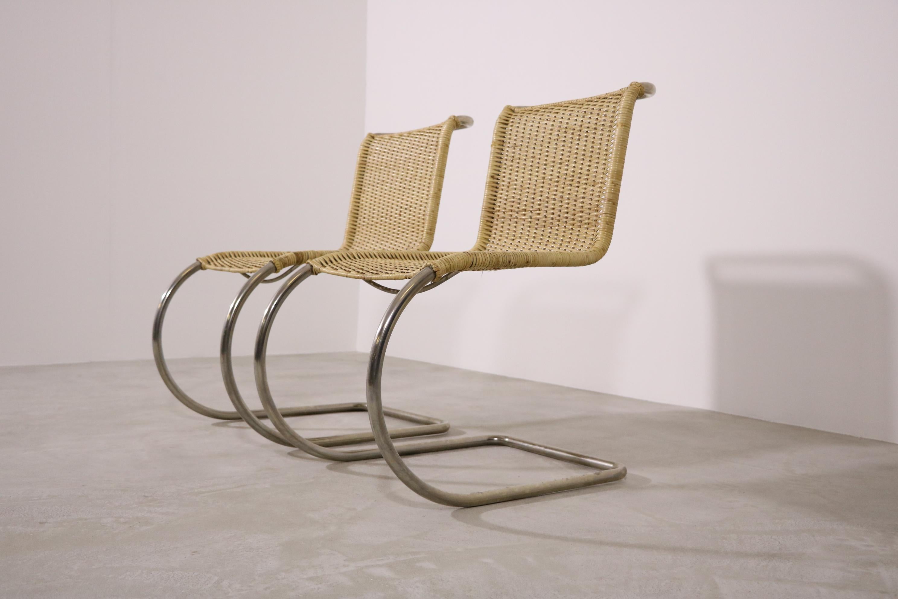 Two Chairs Model 'B 42' Produced by Tecta in Germany, 1960 In Good Condition For Sale In Köln, NRW