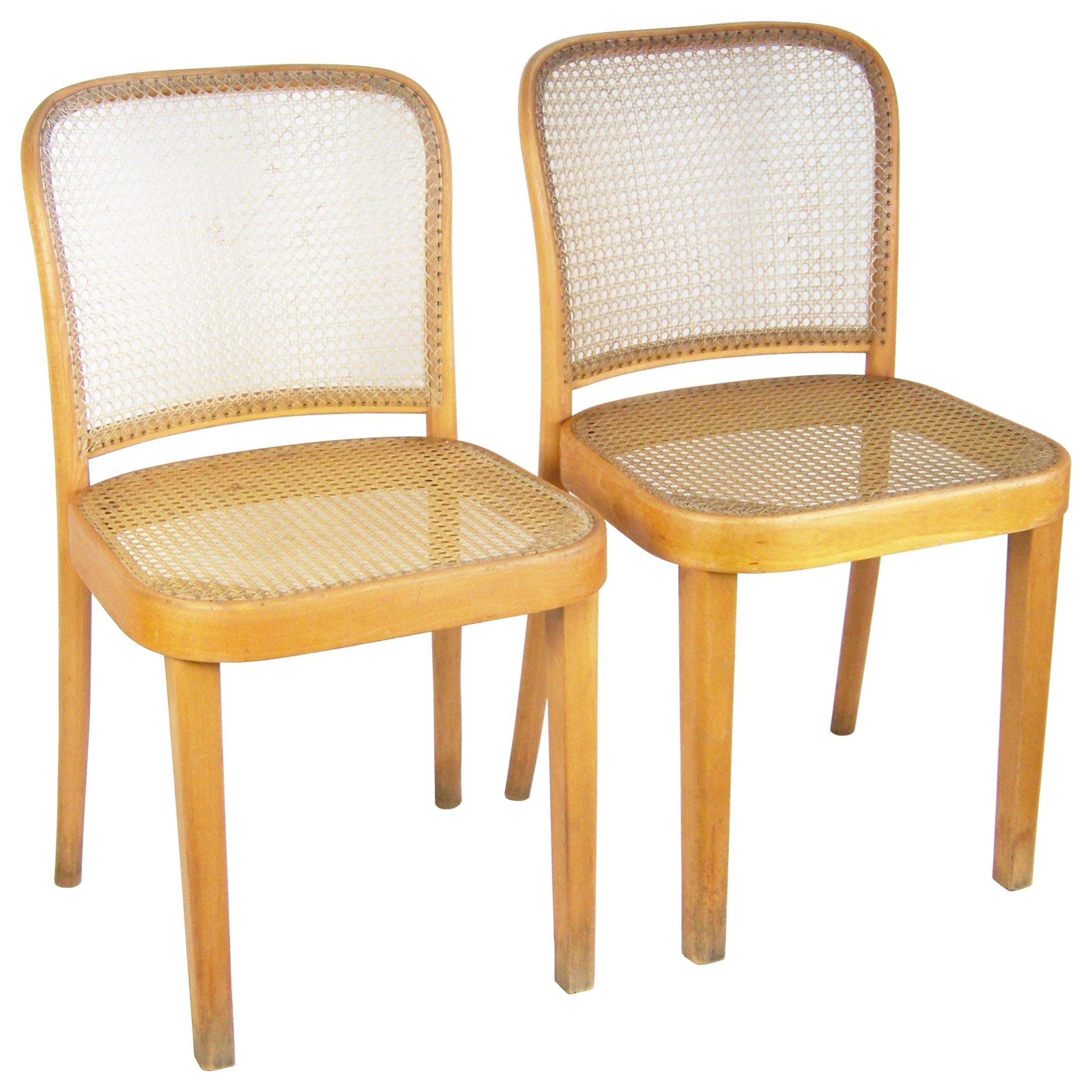 Two Chairs Thonet 811, Josef Hoffmann