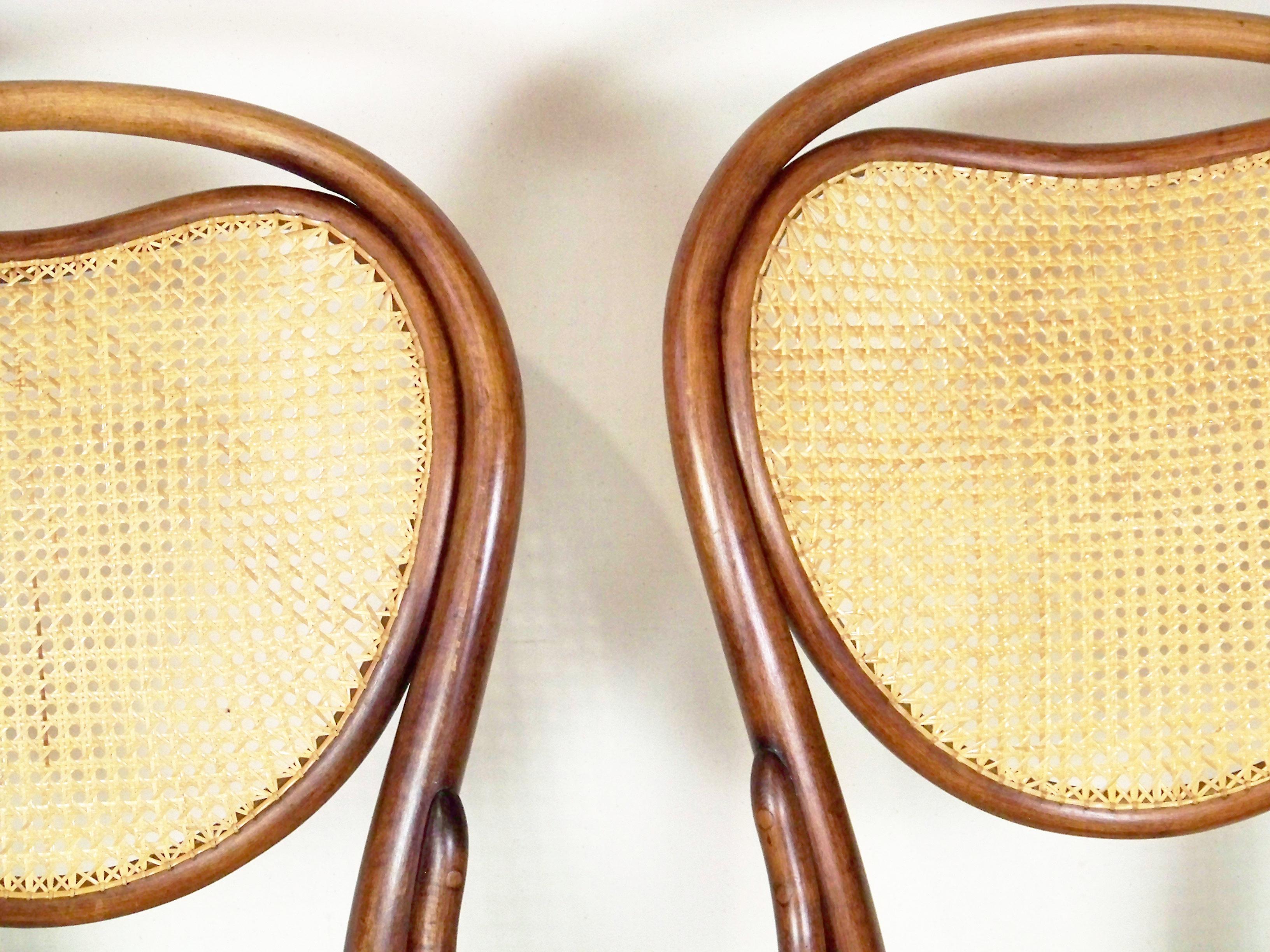 Dos sillas Thonet nº 3, hacia 1870 Belle Époque en venta