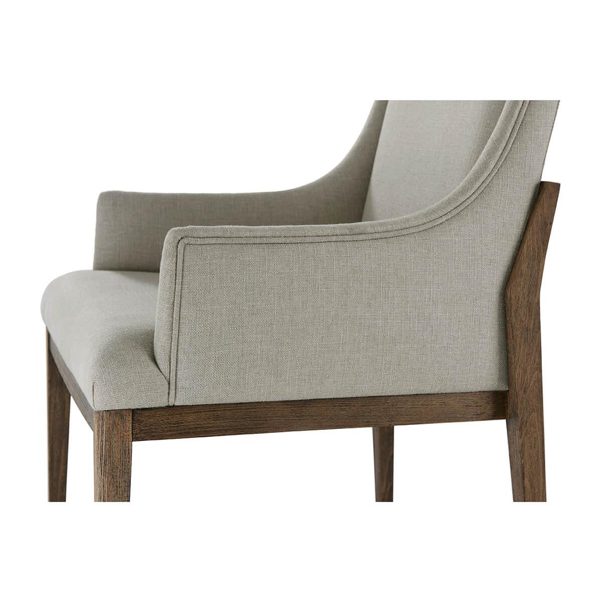 Contemporary Two Charteris Mid Century Dining Armchair For Sale