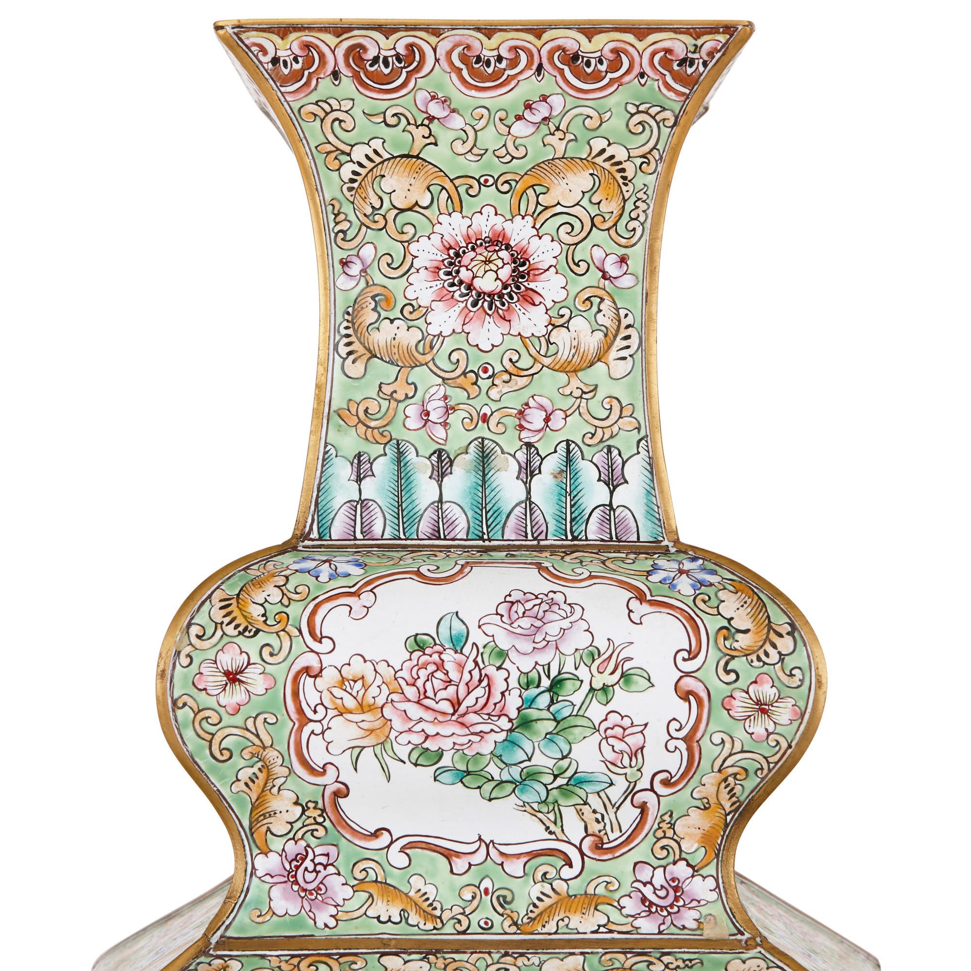 emaux cloisonnes chinois