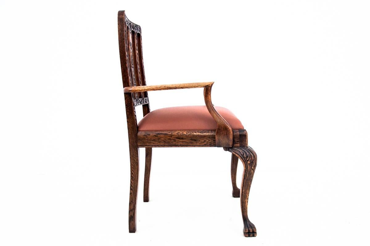 Néerlandais Deux fauteuils de style Chippendale, datant d'environ 1900 en vente