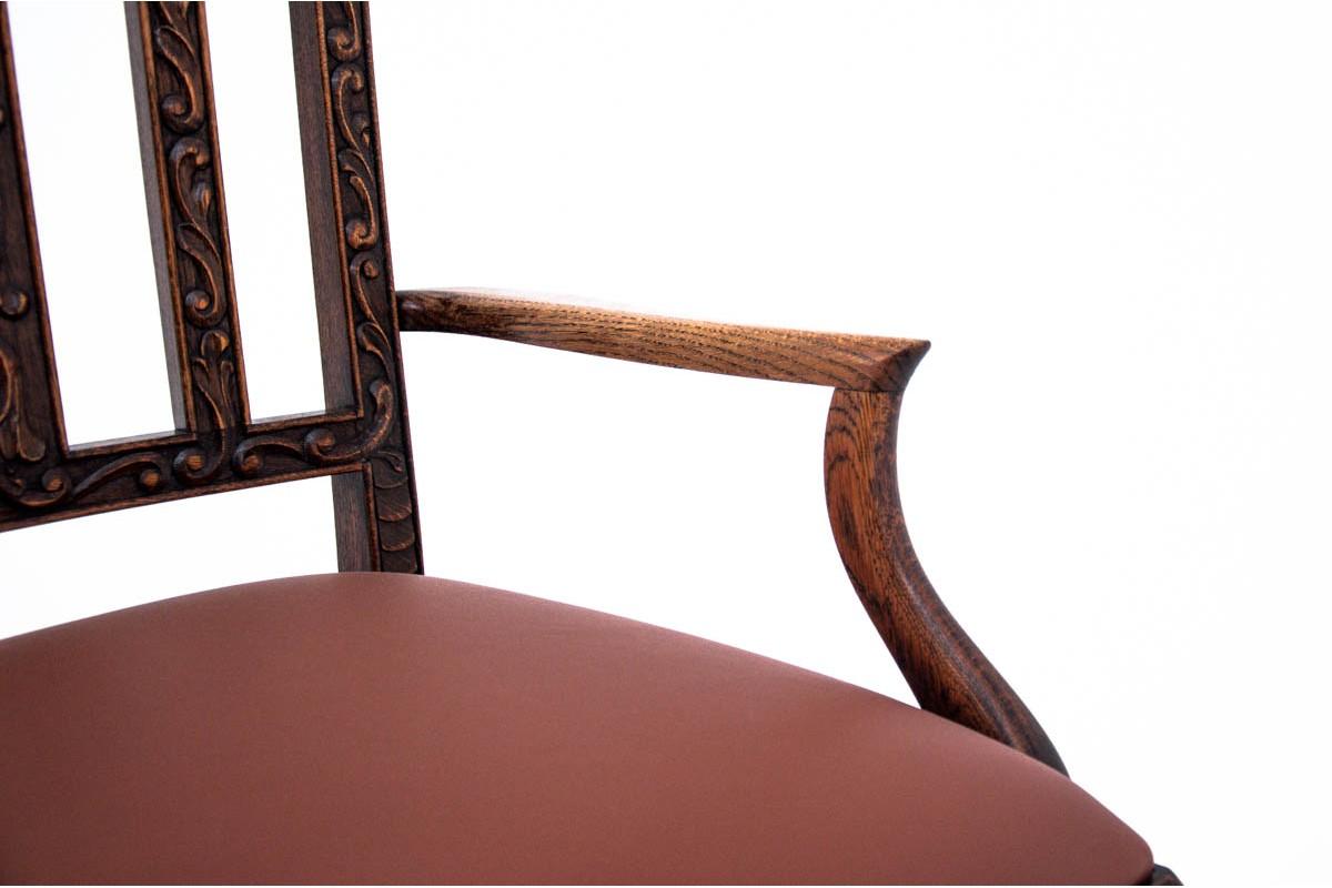Sessel im Chippendale-Stil, um 1900 im Angebot 1