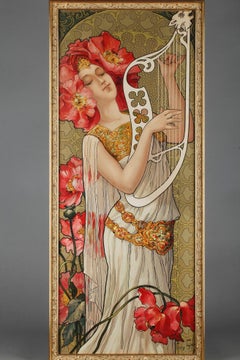 Two Chromolithographs by Mary Golay, Published by Clément Tournier & Cie
