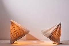 Pair of Circo Table Lamps by Mario Bellini for Artemide