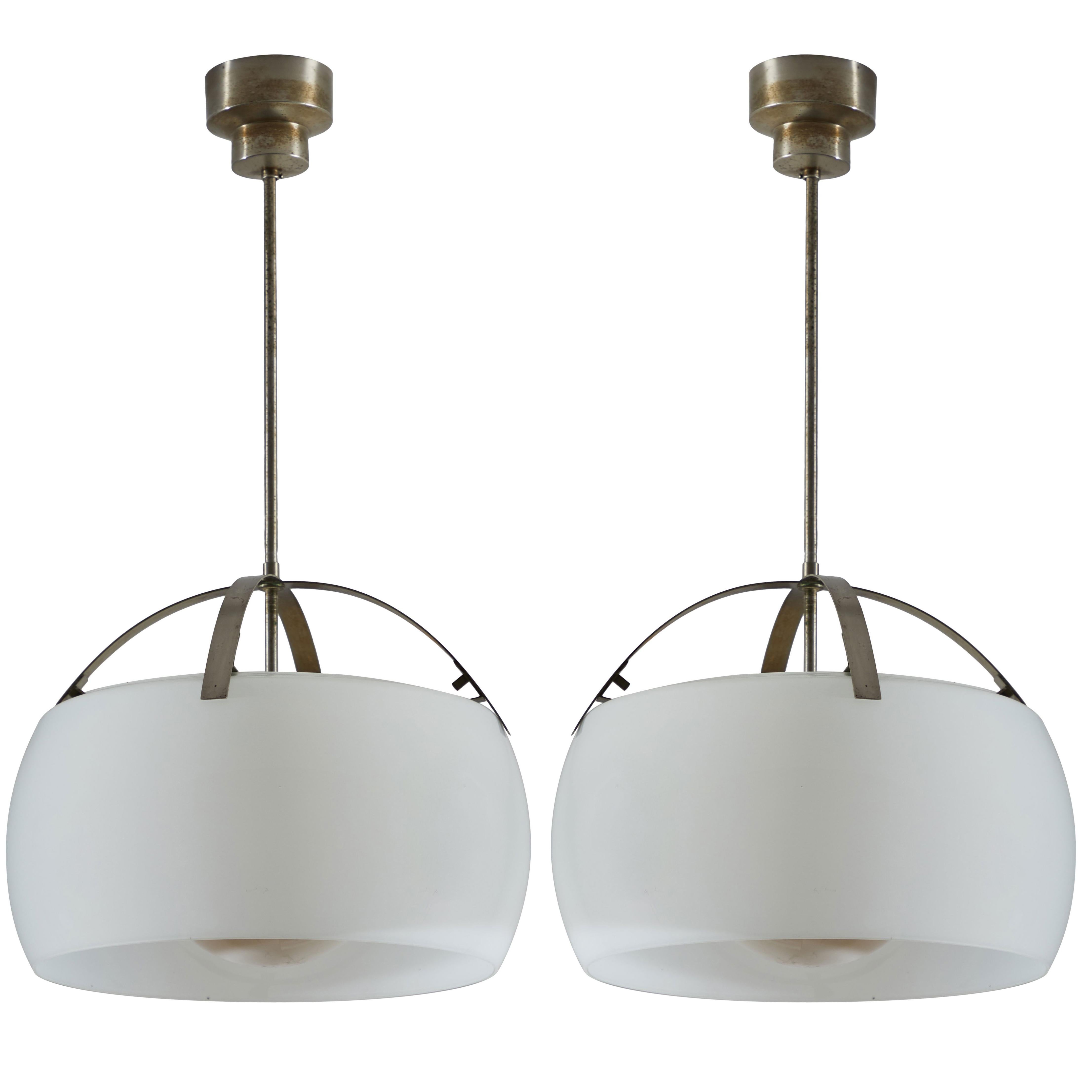 Two "Clinio" Pendants by Vico Magistretti for Artemide