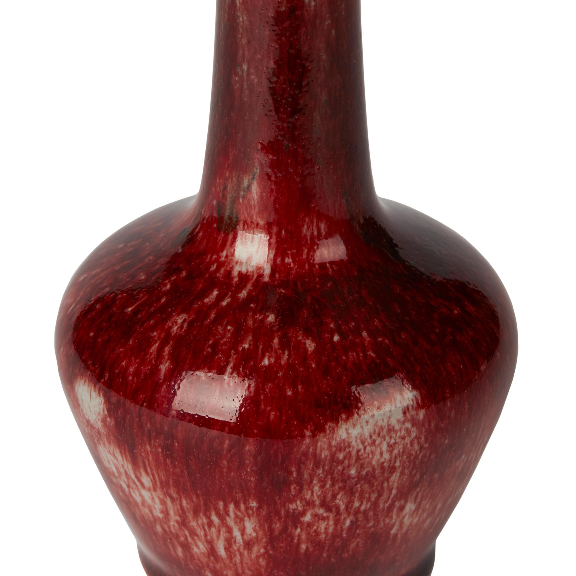 Two Cobridge Moorcroft Ruskin Drip Glazed Art Pottery Vases 2