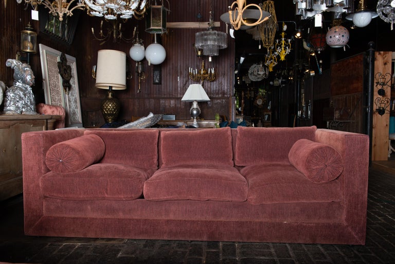 Two Custom Made John Saladino Sofas For Sale at 1stdibs
