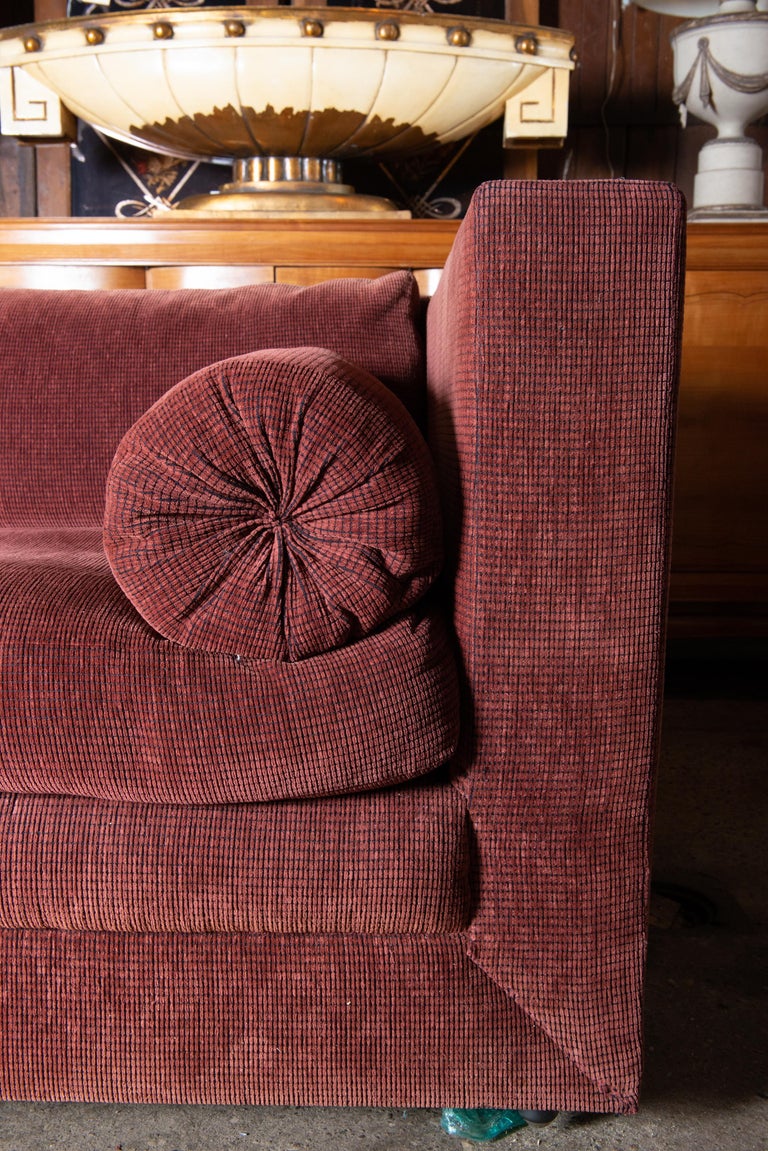 Two Custom Made John Saladino Sofas For Sale at 1stdibs