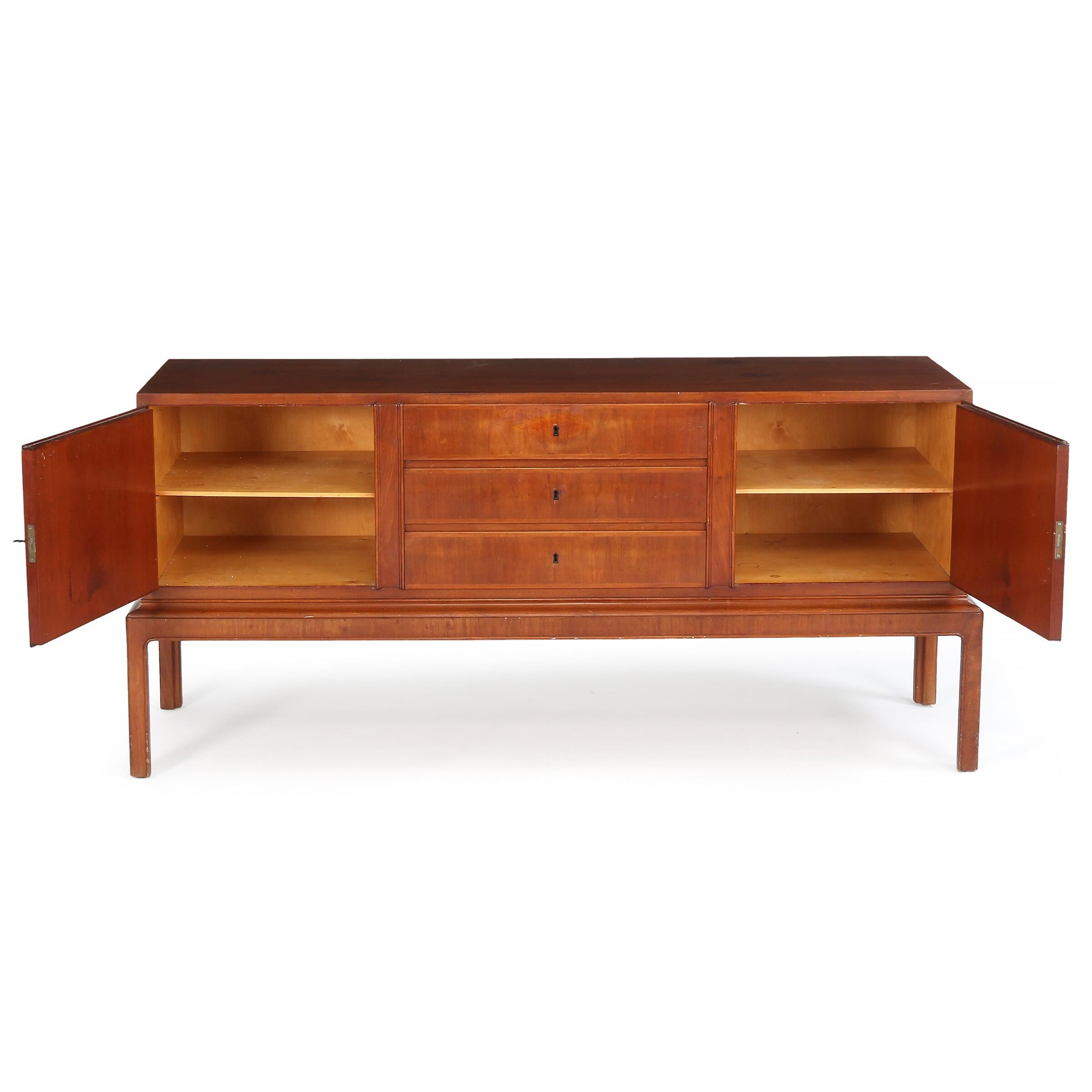 Mid-20th Century Two Danish Modern Mahogany Sideboards