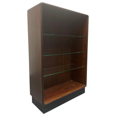 Two Danish Modern Rosewood Bookcases