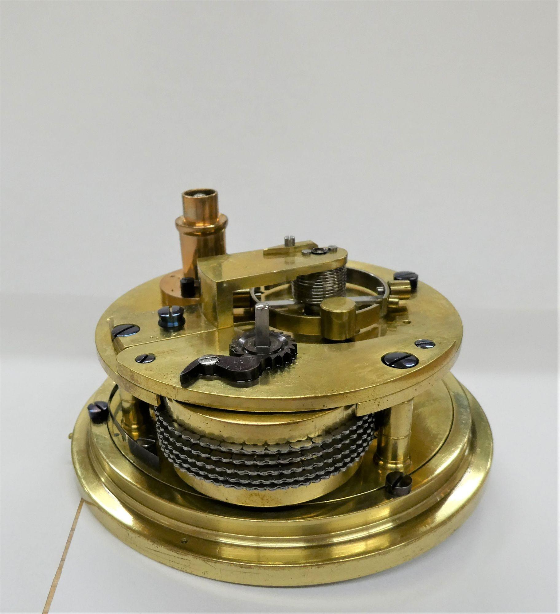 Zwei-Tage-Marinechronometer von John Bliss, New York. Nr. 3068 im Angebot 5