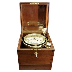 Antique Two Day Marine Chronometer by Victor Kulberg No. 9270
