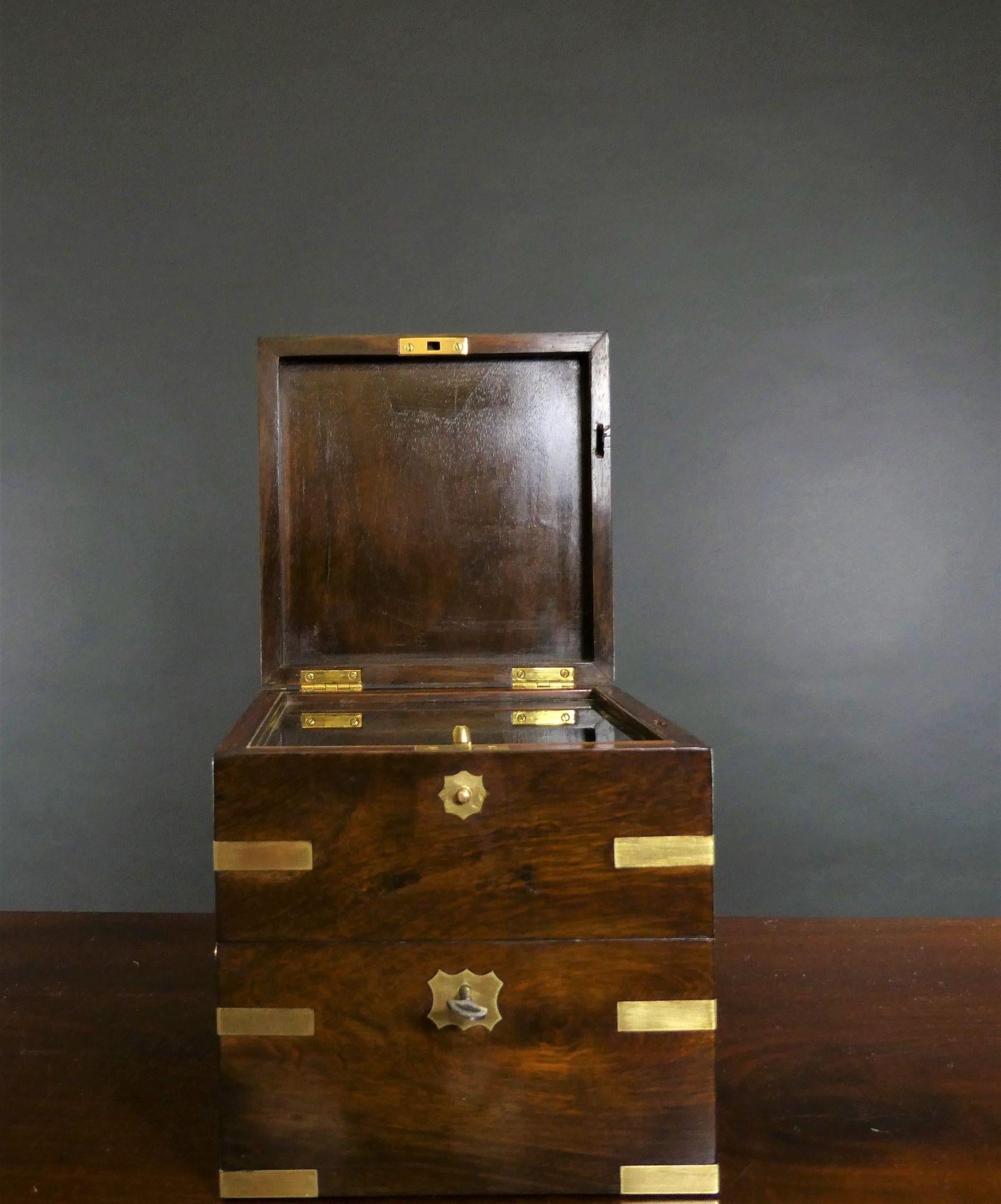 Two Day Marine Chronometer, John Bliss, New York For Sale 7