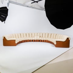 Two De Sede Leather Sofas, Model "DS600", Switzerland, 1990s