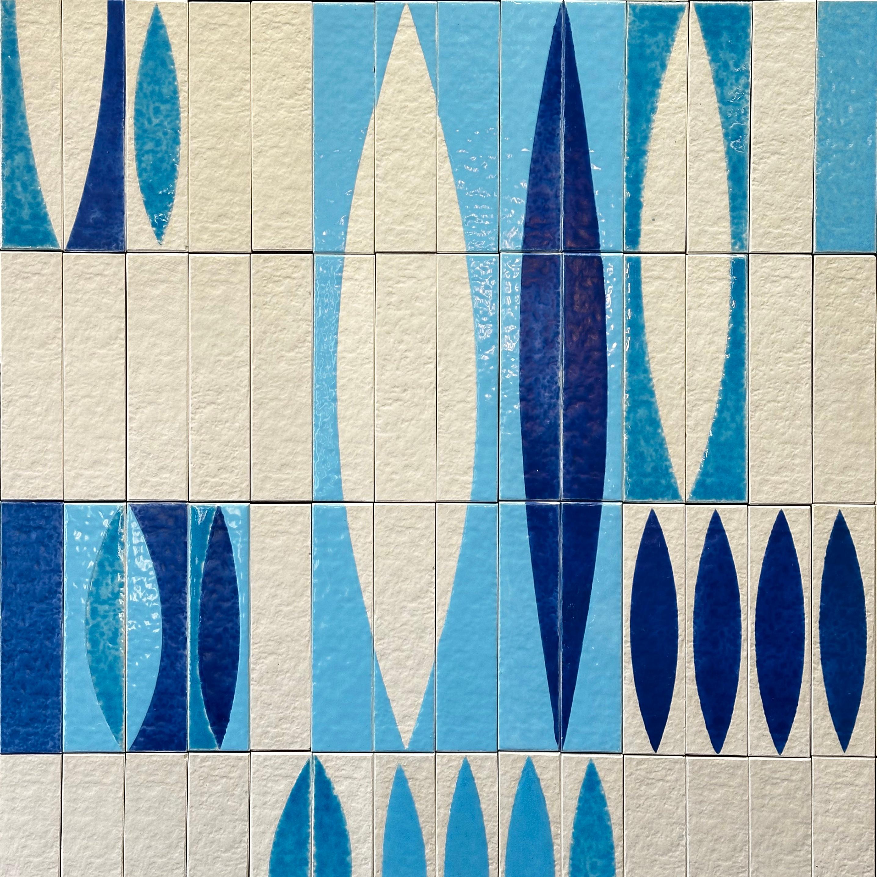 Zwei dekorative Tafeln, Roger Capron, Vallauris um 1960 im Angebot 3