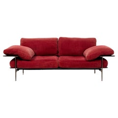 Two "Diesis" two-seaters by Antonio Citterio & Paolo Nava for B&B Italia, 1970s