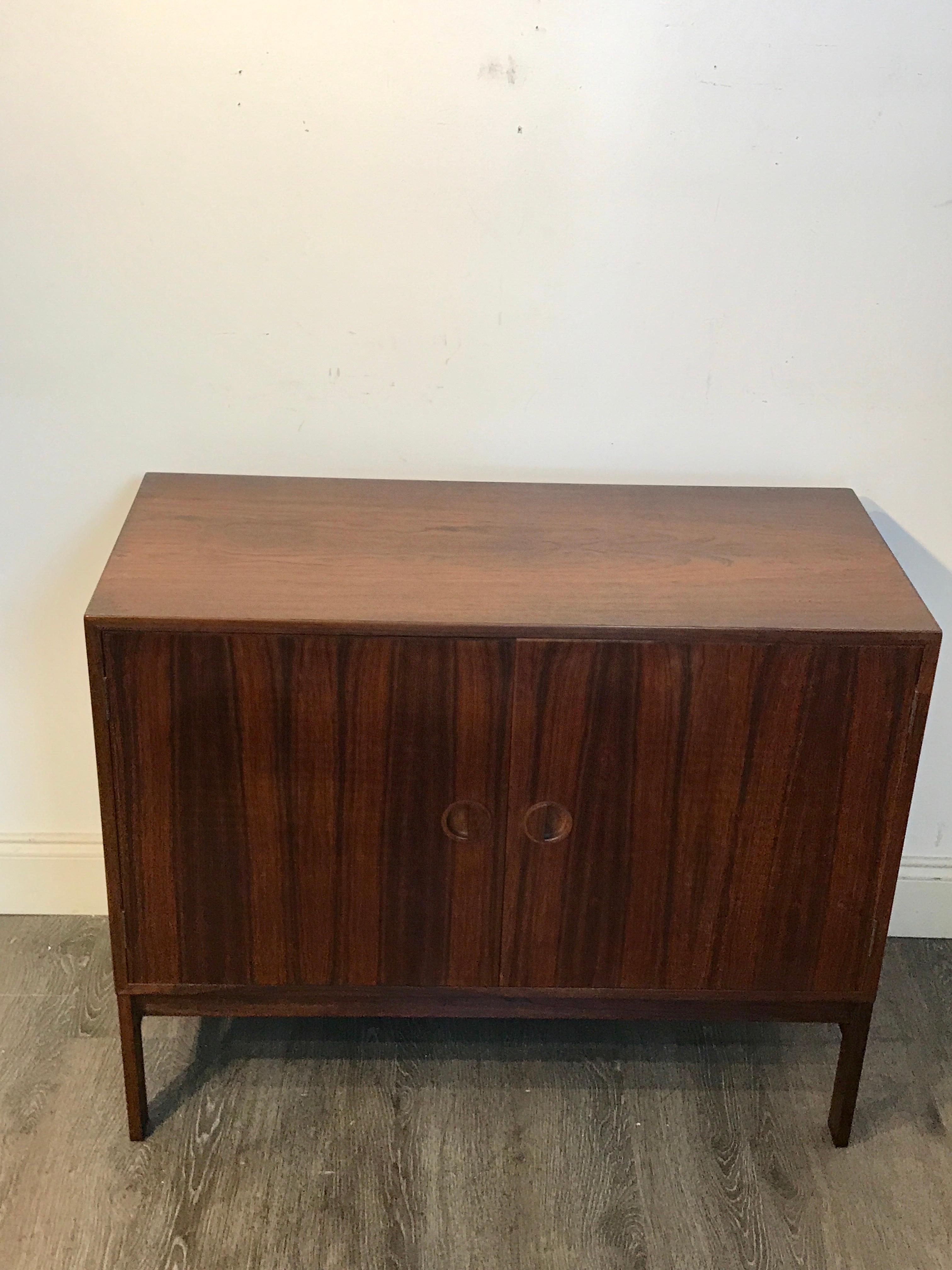 20th Century Two Diminutive Rosewood Credenza by Ib Kofod-Larsen for Faarup Møbelfabrik