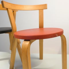 Two Distressed Alvar Aalto 68 Chairs