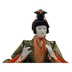 Two dolls: Hinamatsuri doll and Samurai doll