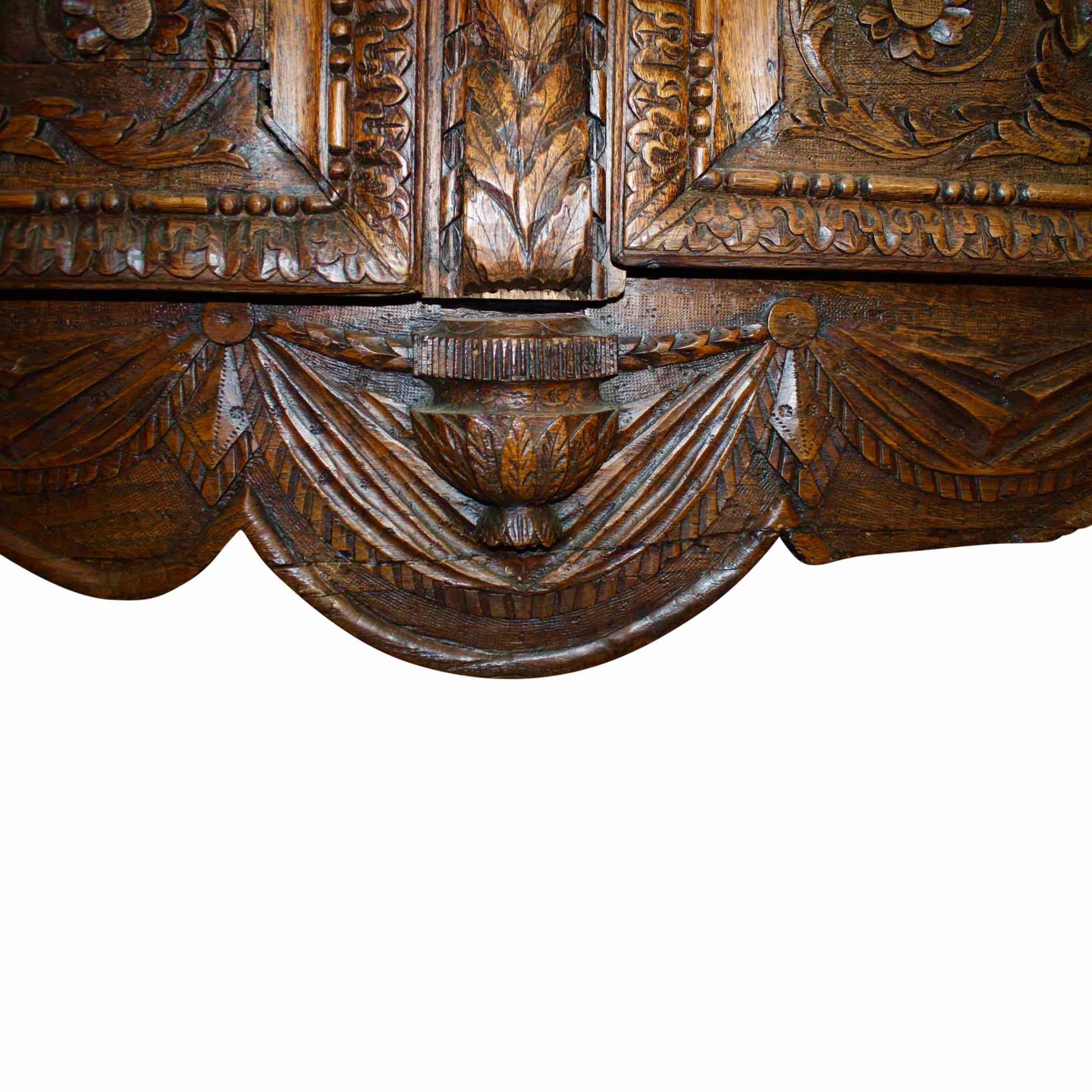 Armoire/armoire de mariage française à deux portes, vers 1880 en vente 2