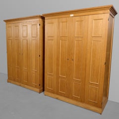 Two Door Oak Cabinet from the Bank of France