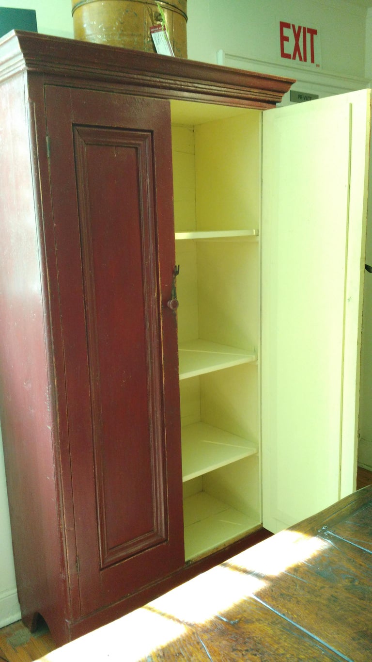 TwoDoor Painted Canadian Armoire at 1stDibs