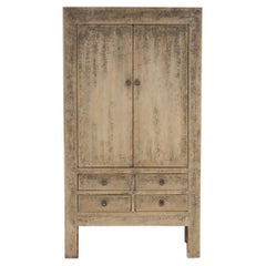 Two Door Reclaimed Elm Armoire