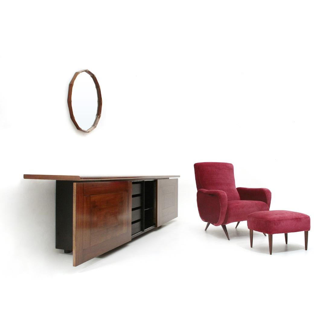 Two-Door “Sheraton” Sideboard by Giotto Stoppino and Lodovico Acerbis for Acerbi 7