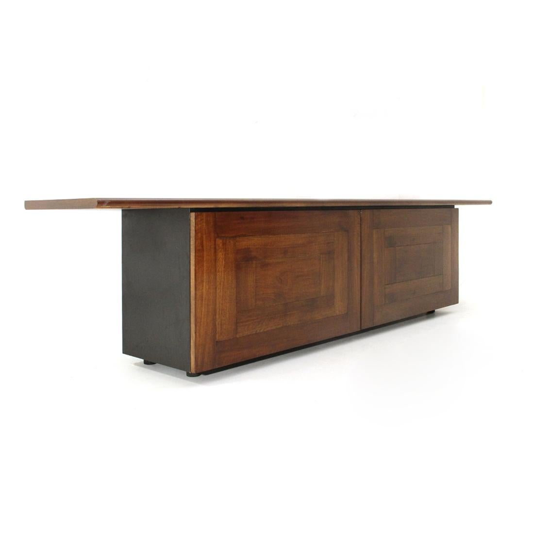 Mid-Century Modern Two-Door “Sheraton” Sideboard by Giotto Stoppino and Lodovico Acerbis for Acerbi