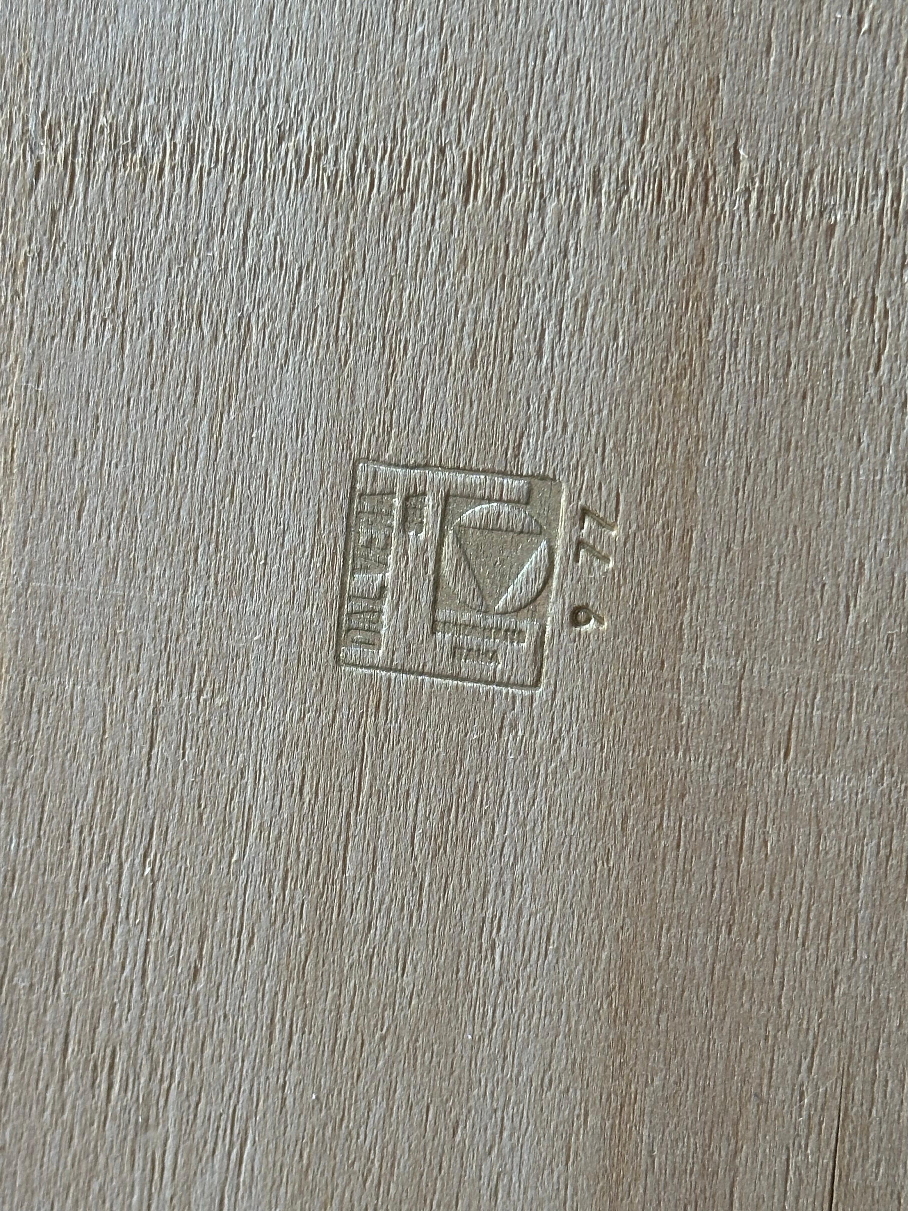 Credenza a due ante in bambù e canna di Del Vera, Italia in vendita 8