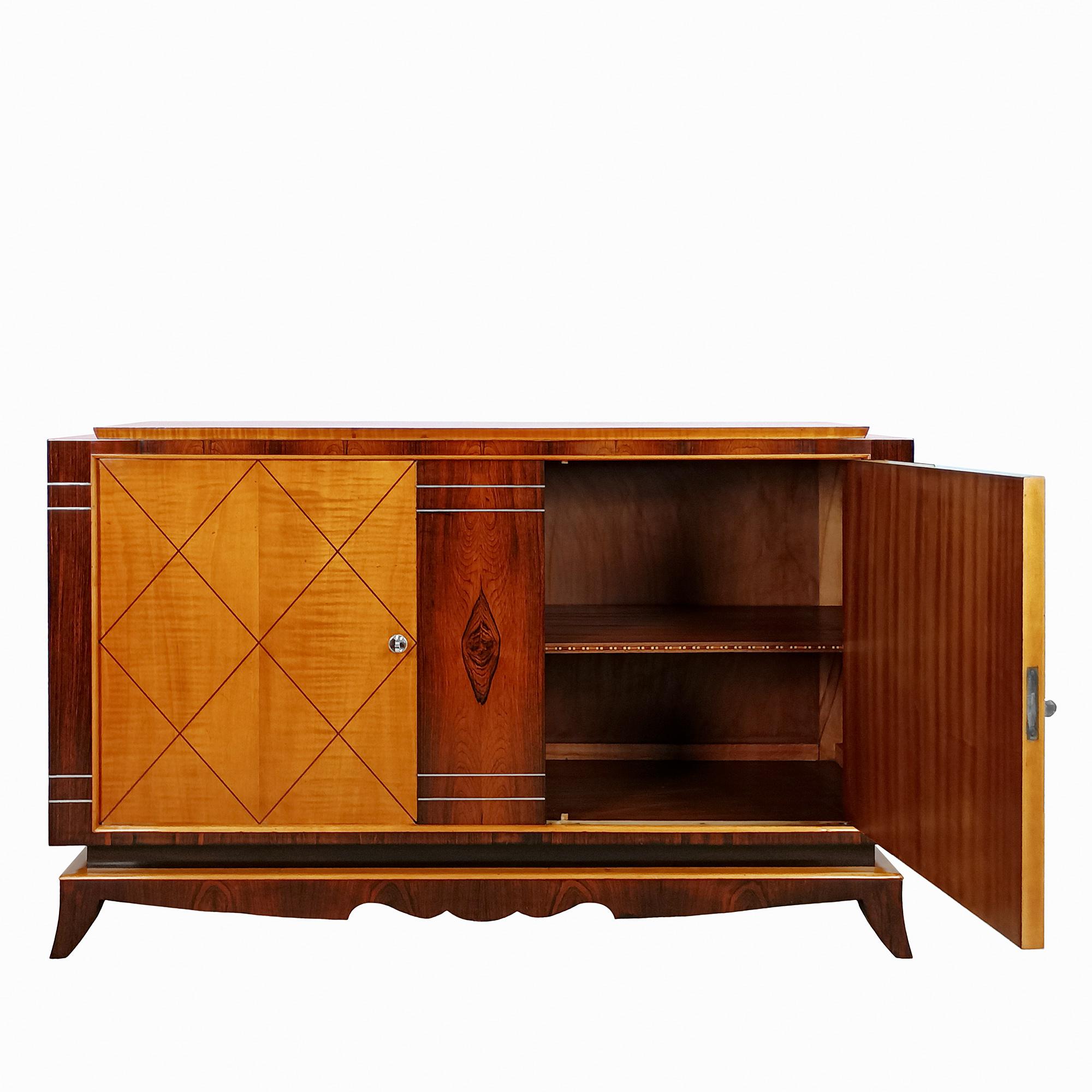 French Two doors sideboard - France 1940 For Sale