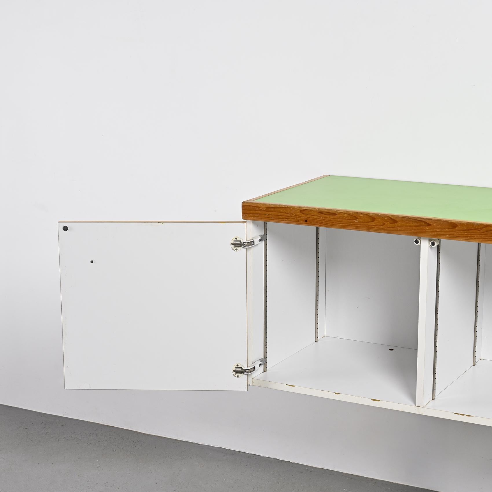 Two-doors Sideboard from Les Arcs by Charlotte Perriand 3
