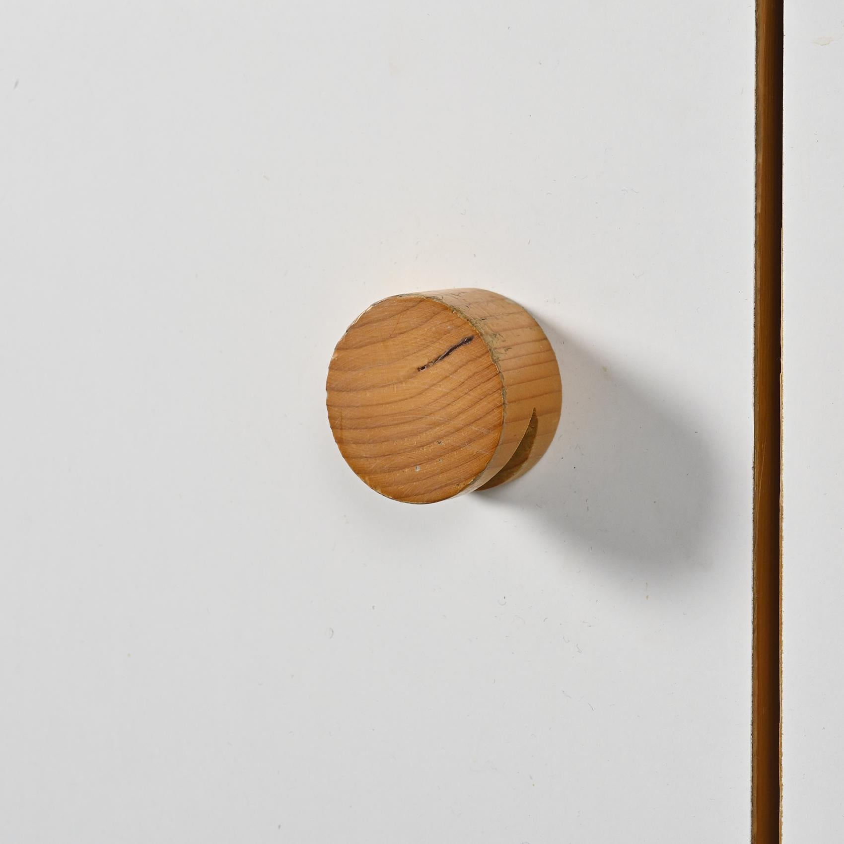 Two-doors Sideboard from Les Arcs by Charlotte Perriand For Sale 4