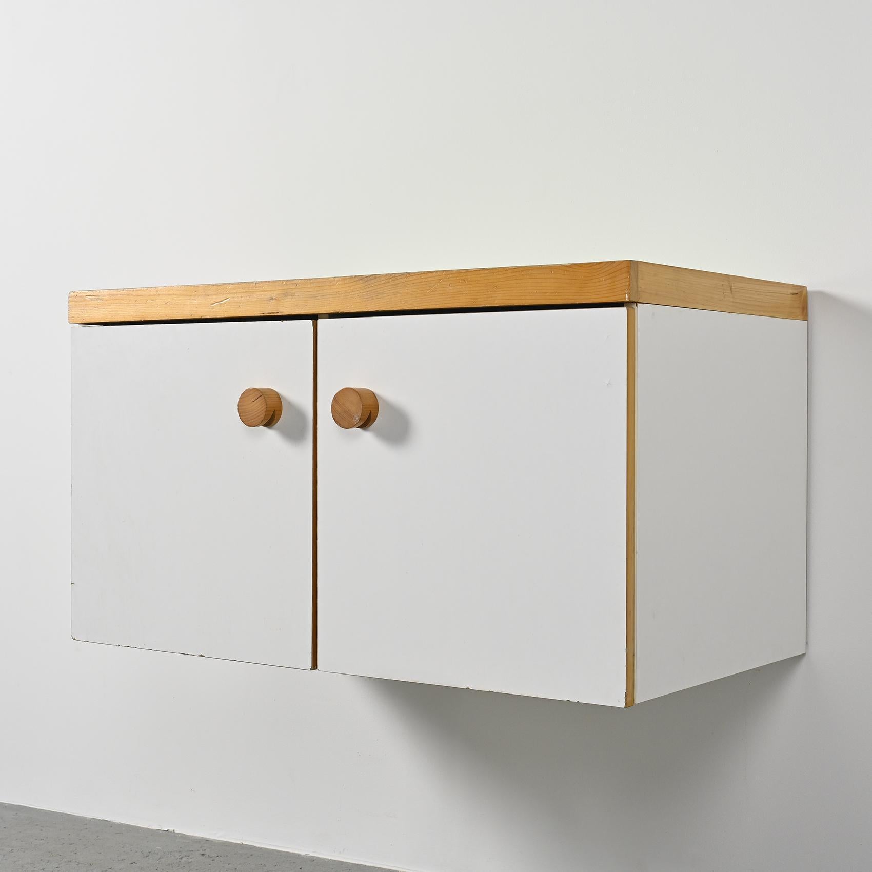 Two-doors Sideboard from Les Arcs by Charlotte Perriand For Sale 5