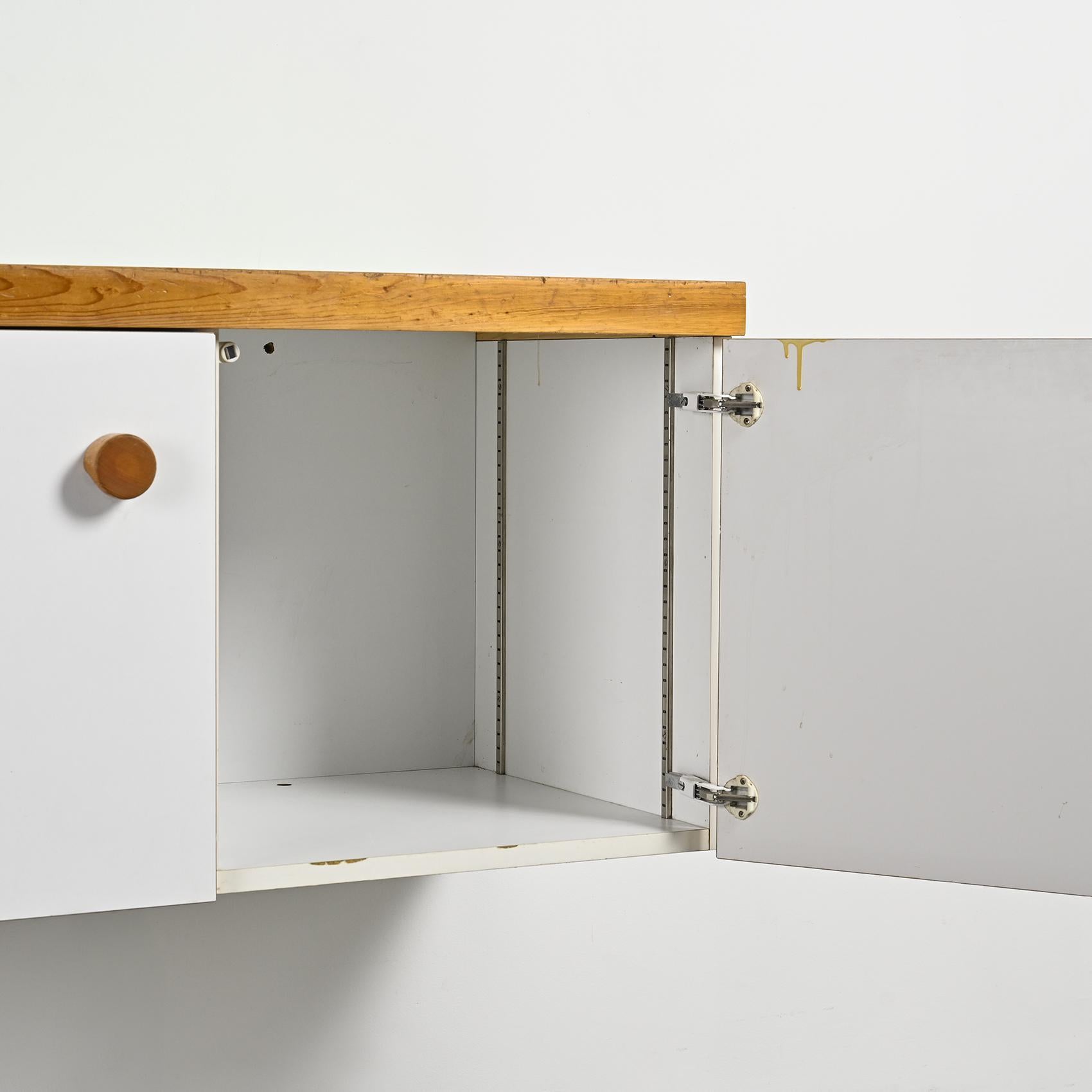 Two-doors Sideboard from Les Arcs by Charlotte Perriand 2