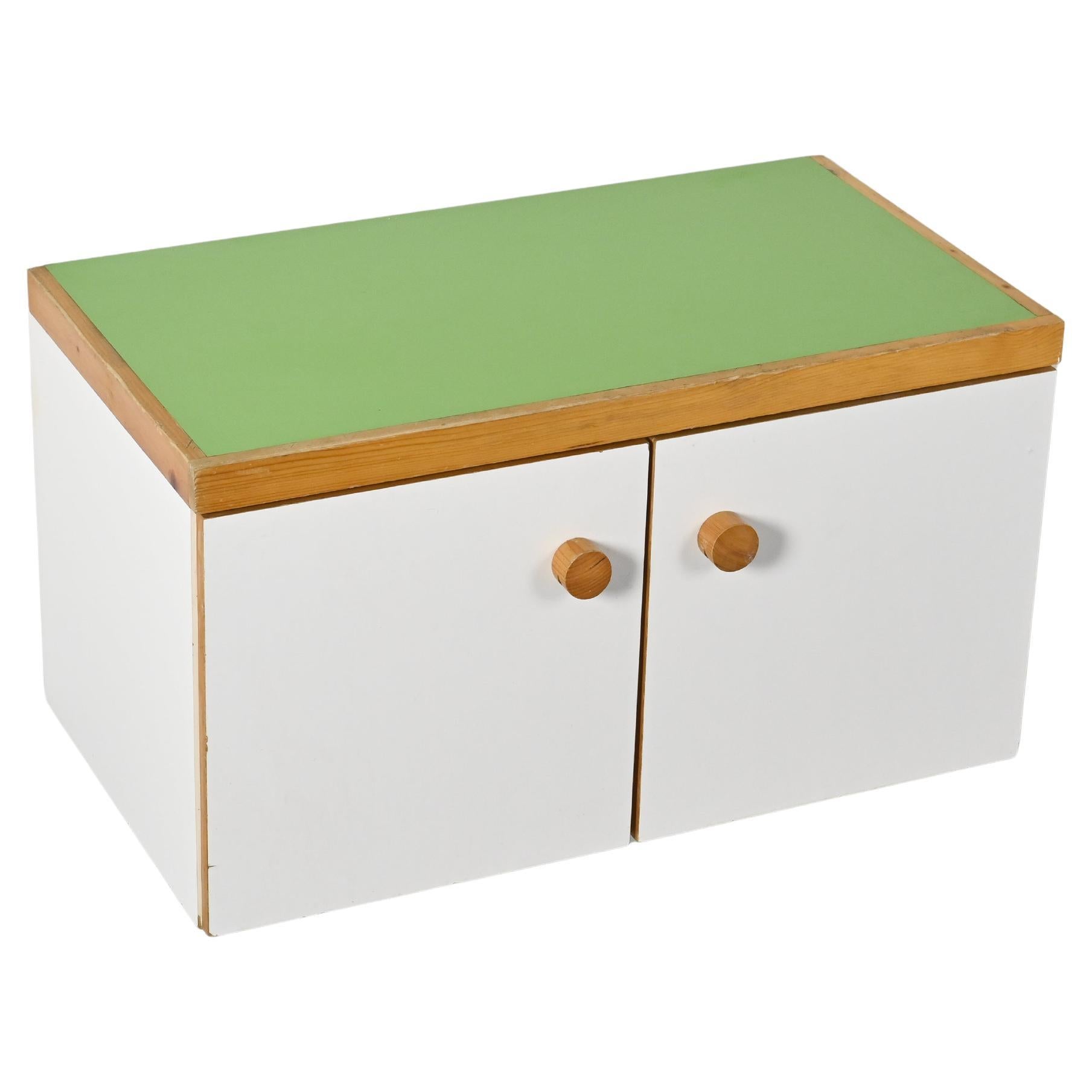Two-doors Sideboard from Les Arcs by Charlotte Perriand For Sale