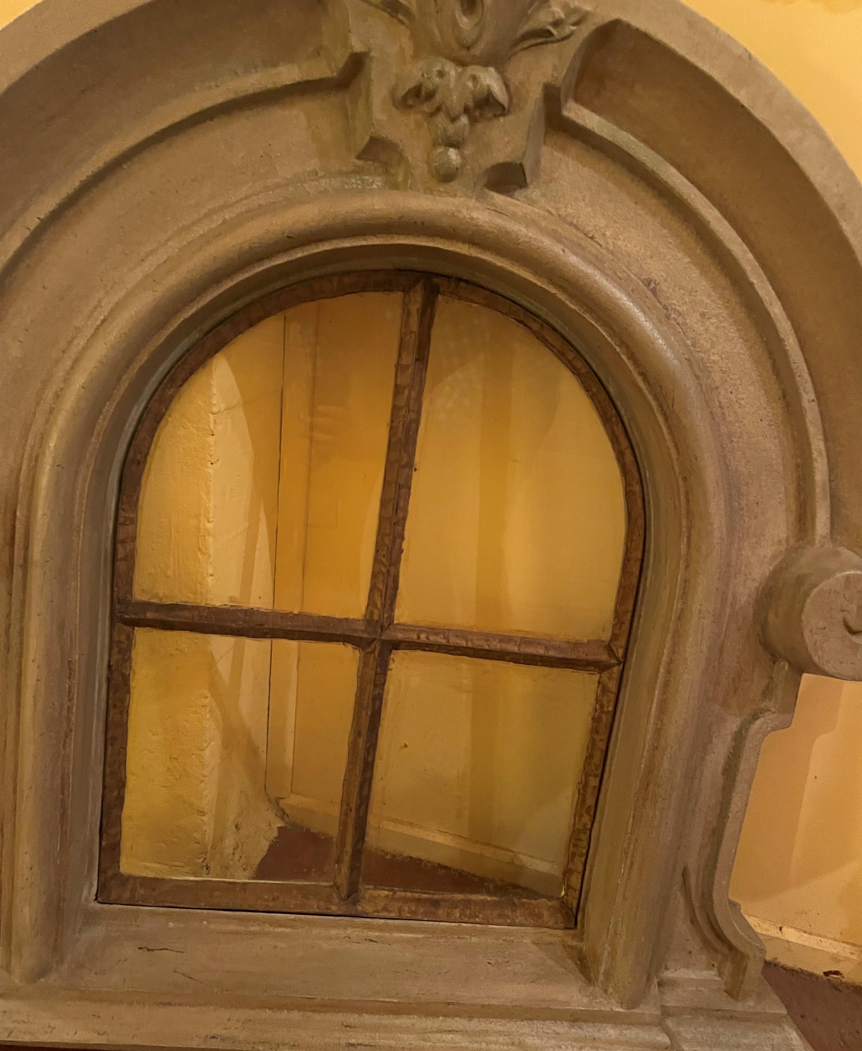 French Two Dormer Windows in Cast Iron from the 19th Century For Sale