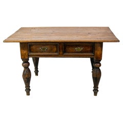 Two Drawer Central European Pine Table