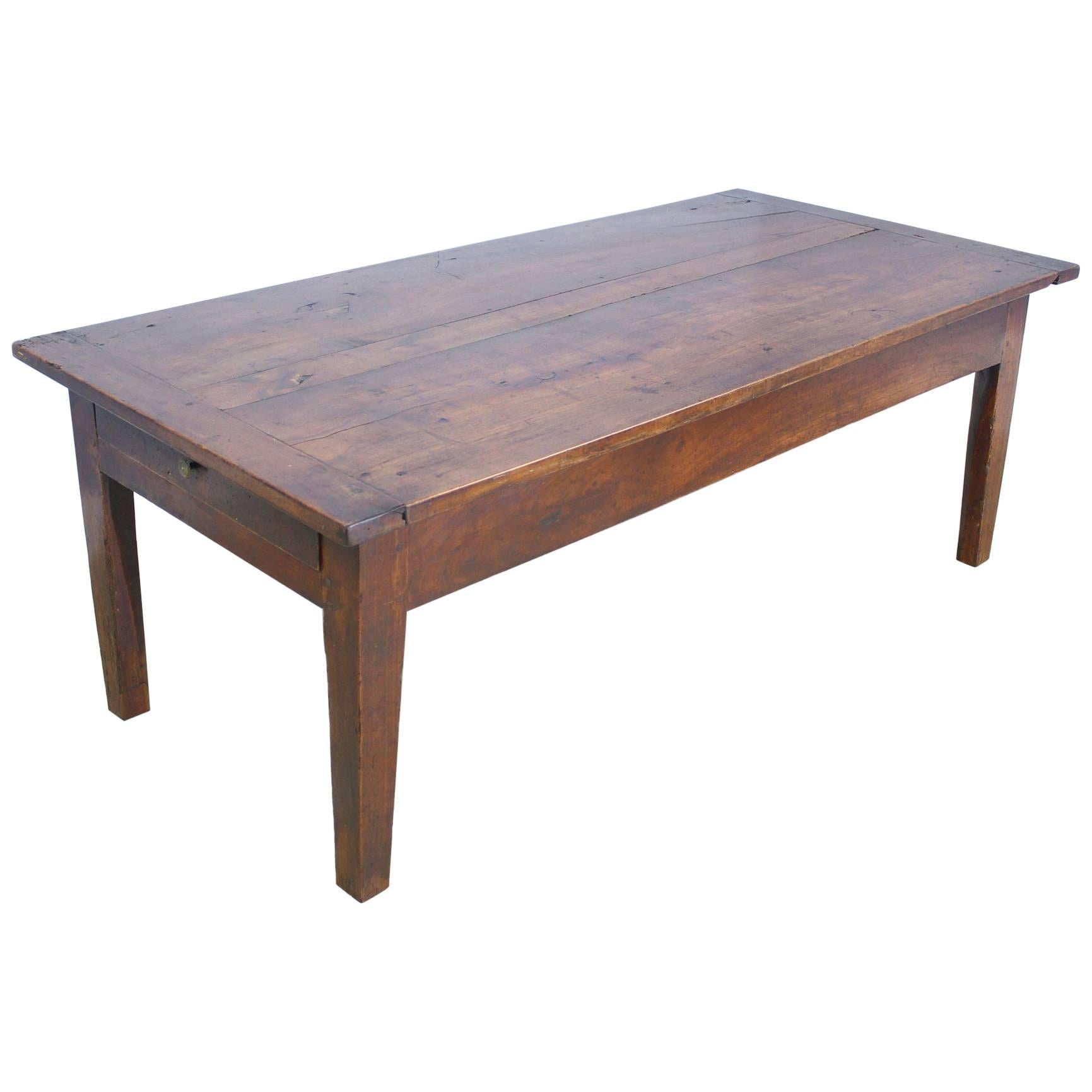 Two-Drawer Cherry Coffee Table