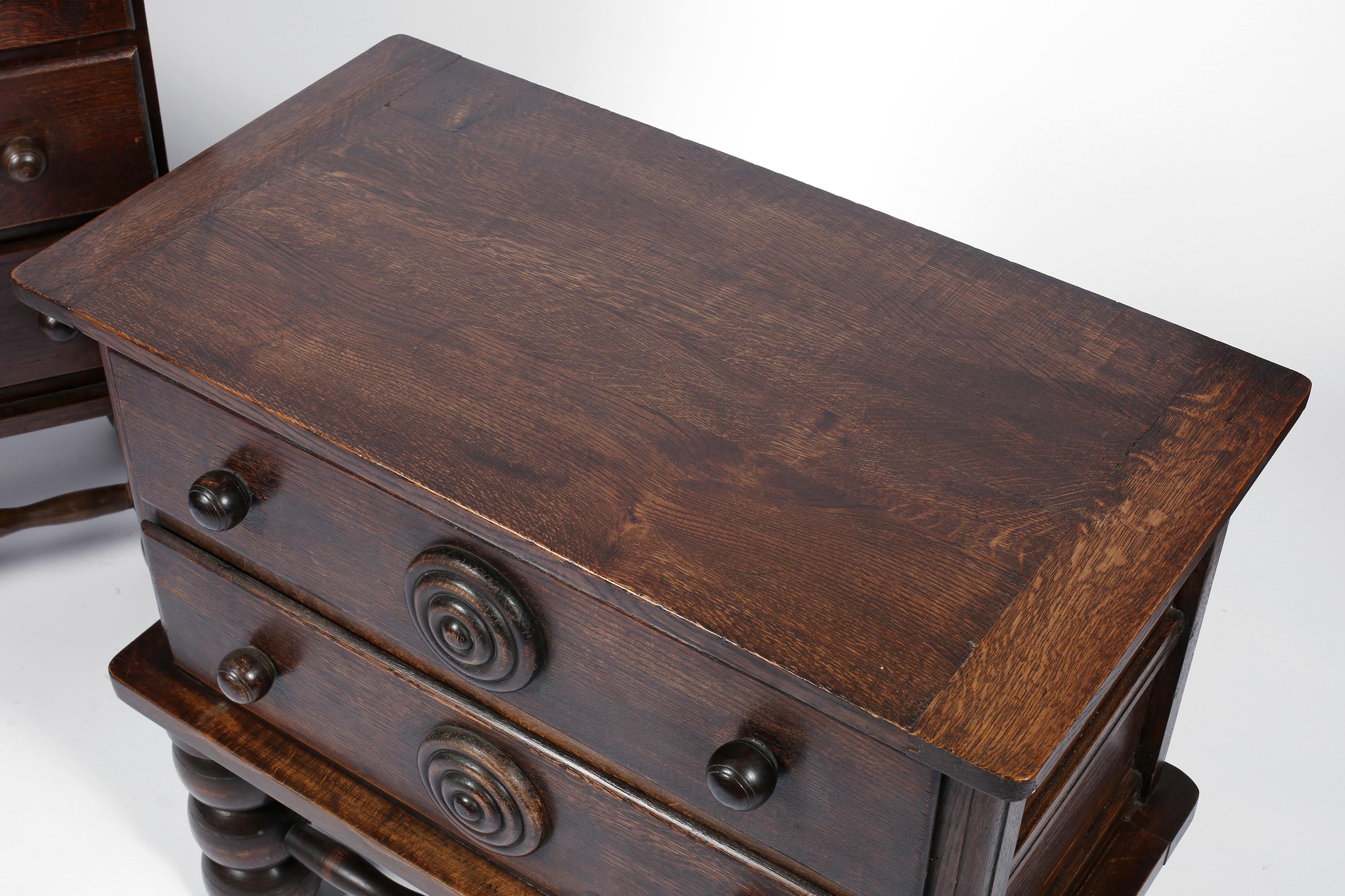 Art Deco Two Drawer Chest of Drawers by Charles Dudouyt