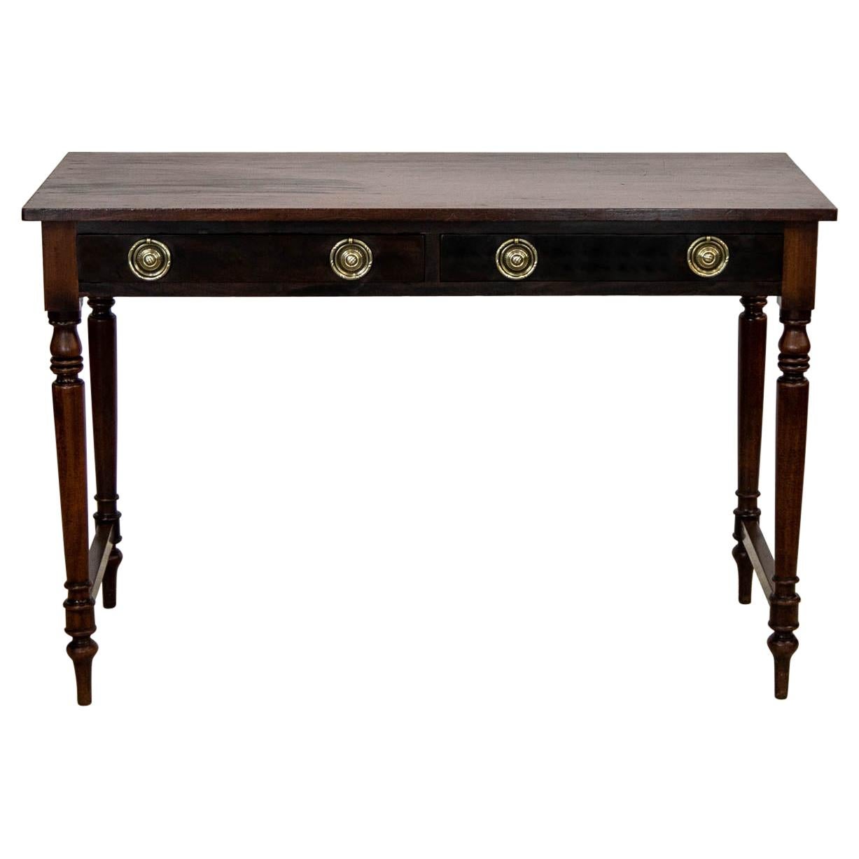 Two Drawer Console Table