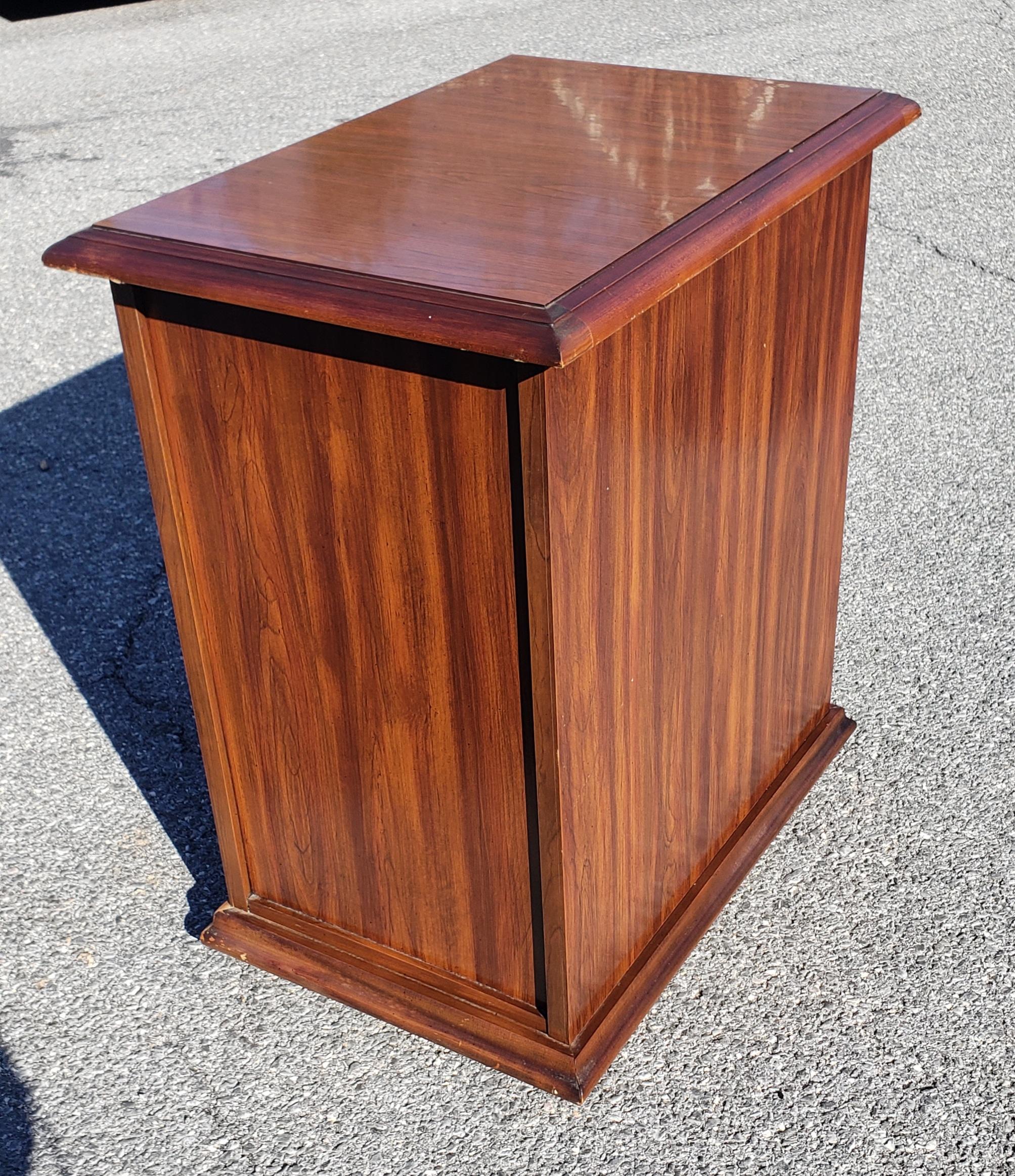 20th Century Two-Drawer Executive Locking Filing Cabinet For Sale