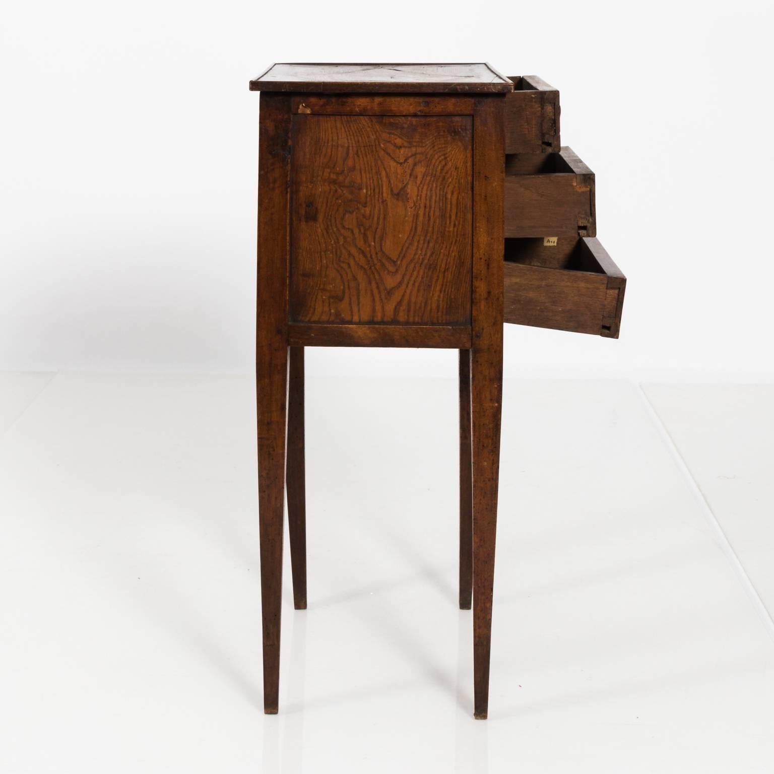 Thee Drawer French Commode, circa 1820 9
