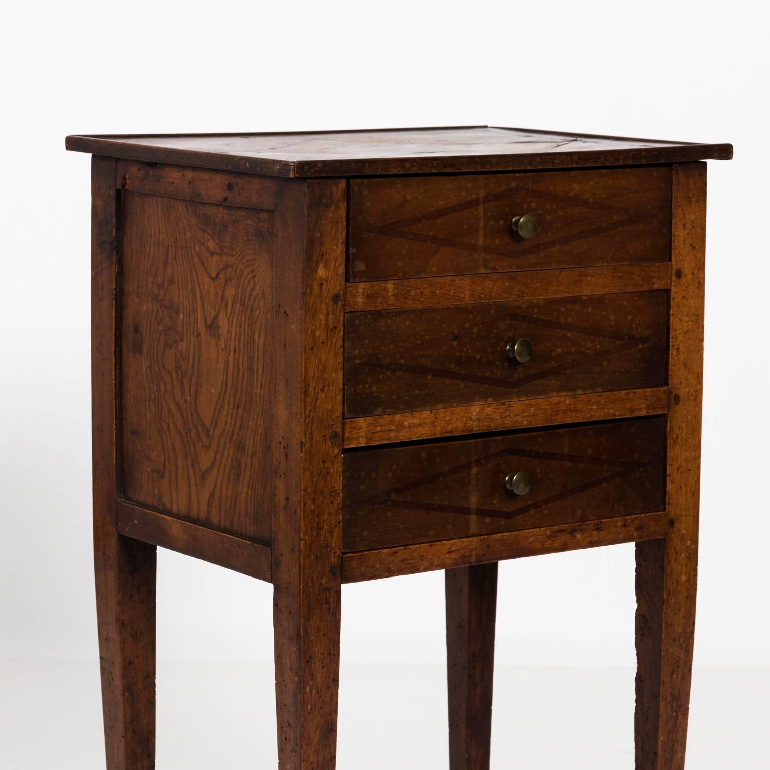 Thee Drawer French Commode, circa 1820 1