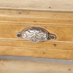 Two-Drawer French Pine Console, Side Table