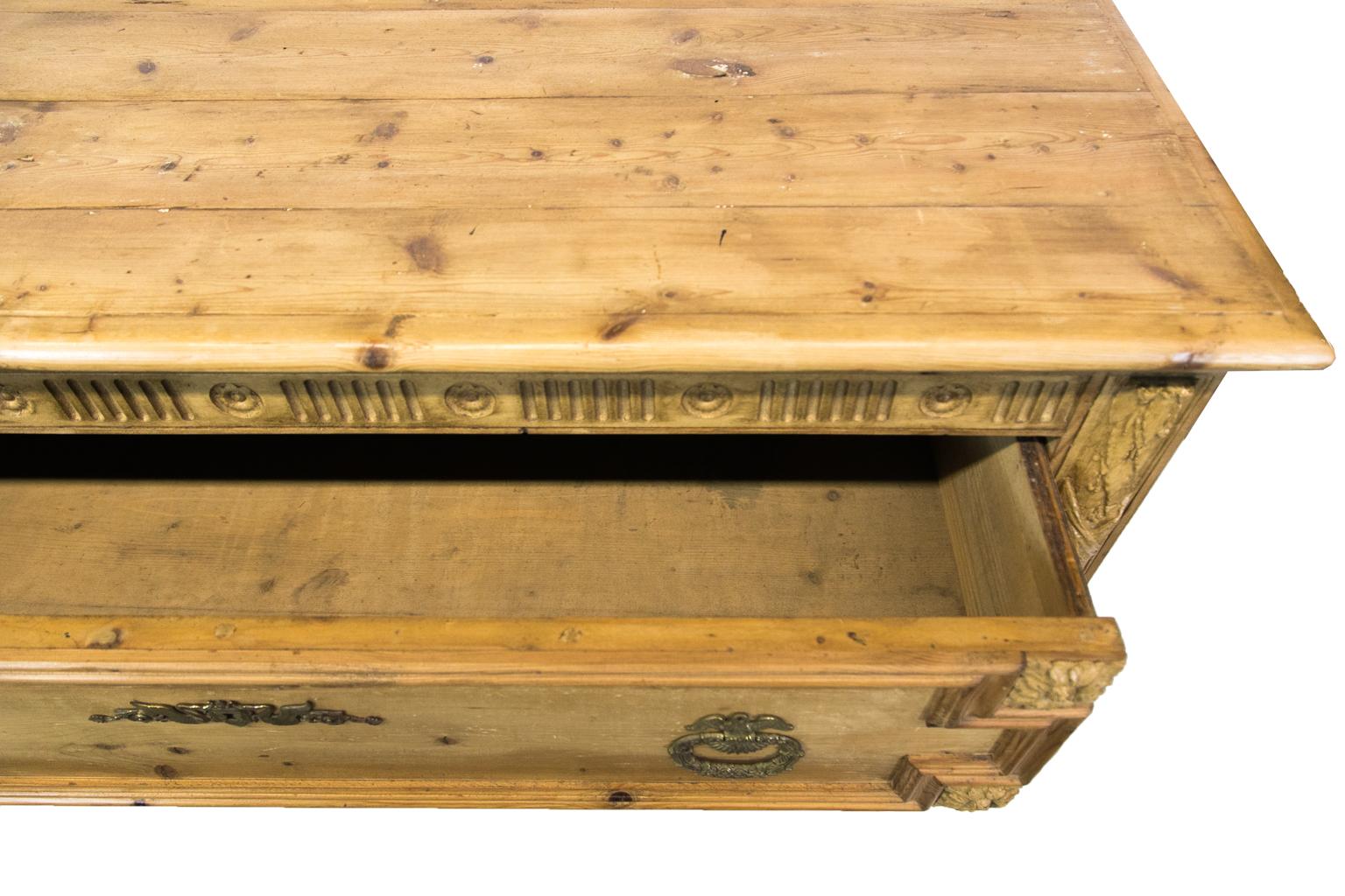 Two-Drawer Pine Chest 1