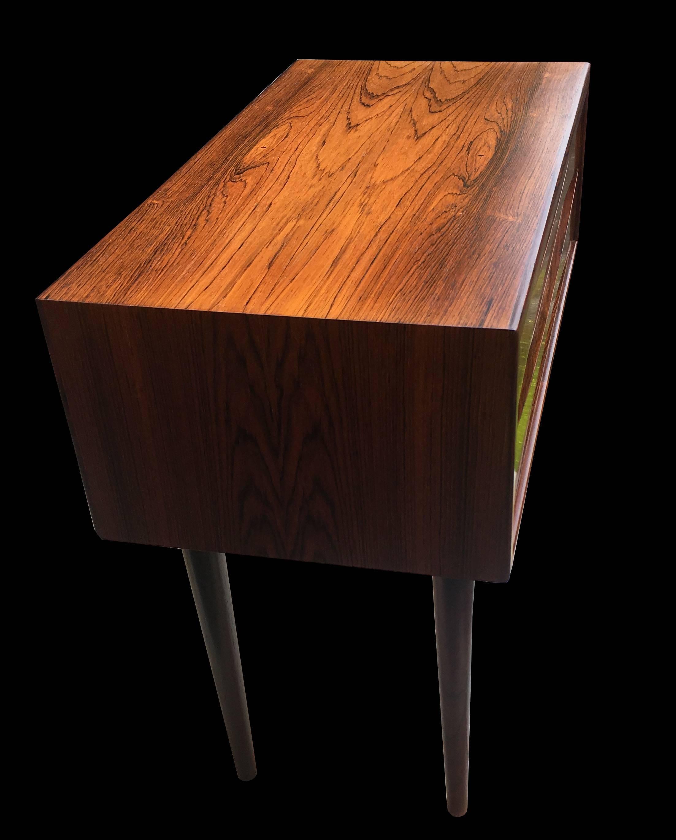 Danish Two-Drawer Rosewood Low Cabinet by Arne Vodder for NC Mobler