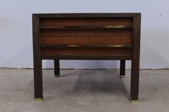 Two-Drawer Side Table by Michael Taylor for Baker